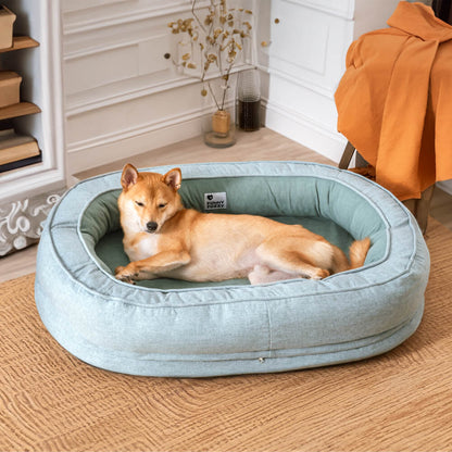 Donut Orthopädisches Hundebett - Haustierfreundliches Schlafzimmer