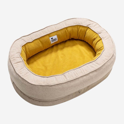 Donut Orthopädisches Hundebett - Haustierfreundliches Schlafzimmer